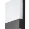 Rabalux 77097 Gimone LED Nástěnné venkovní světlo | Přírodní bílá | 10W | Bílá | Černá