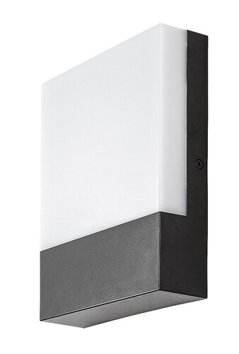 Rabalux 77097 Gimone LED Nástěnné venkovní světlo | Přírodní bílá | 10W | Bílá | Černá