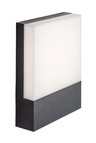 Rabalux 77097 Gimone LED Nástěnné venkovní světlo | Přírodní bílá | 10W | Bílá | Černá
