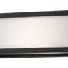 Rabalux 77099 Lublin LED Nástěnné venkovní světlo | Přírodní bílá | 10W | Bílá | Černá