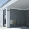 Rabalux 77100 Lublin LED Nástěnné venkovní světlo | Přírodní bílá | 10W | Bílá | Černá