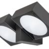 Rabalux 77101 Telde LED Nástěnné venkovní světlo | Teplá bílá | 14W | Černá