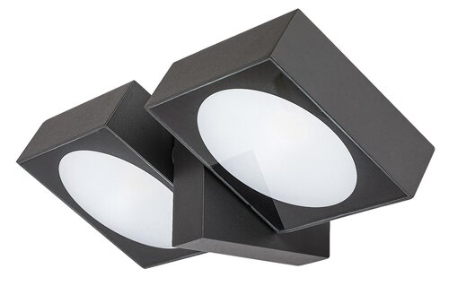 Rabalux 77101 Telde LED Nástěnné venkovní světlo | Teplá bílá | 14W | Černá