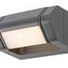 Rabalux 77103 Medna LED Nástěnné venkovní světlo | Teplá bílá | 8W | Bílá | Černá