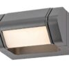 Rabalux 77103 Medna LED Nástěnné venkovní světlo | Teplá bílá | 8W | Bílá | Černá