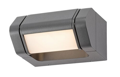 Rabalux 77103 Medna LED Nástěnné venkovní světlo | Teplá bílá | 8W | Bílá | Černá