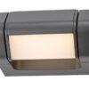 Rabalux 77103 Medna LED Nástěnné venkovní světlo | Teplá bílá | 8W | Bílá | Černá