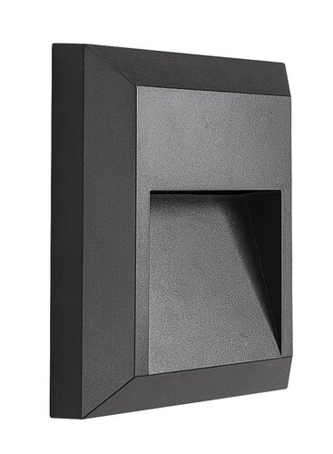 Rabalux 77105 Trento LED Nástěnné venkovní světlo | Přírodní bílá | 4W | Černá