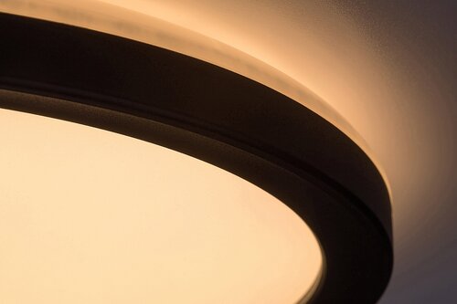 Rabalux 7774 Inverness LED Stropní svítidlo s ovladačem | Variabilní | Stmívatelné | 15W | Bílá | Černá