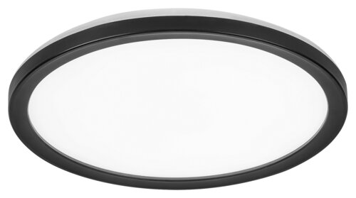 Rabalux 7774 Inverness LED Stropní svítidlo s ovladačem | Variabilní | Stmívatelné | 15W | Bílá | Černá
