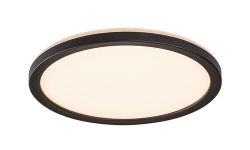 Rabalux 7774 Inverness LED Stropní svítidlo s ovladačem | Variabilní | Stmívatelné | 15W | Bílá | Černá