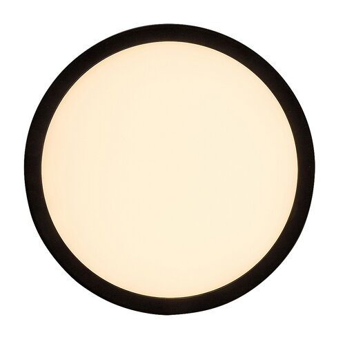 Rabalux 7774 Inverness LED Stropní svítidlo s ovladačem | Variabilní | Stmívatelné | 15W | Bílá | Černá