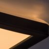 Rabalux 7775 Inverness LED Stropní svítidlo s ovladačem | Variabilní | Stmívatelné | 15W | Bílá | Černá