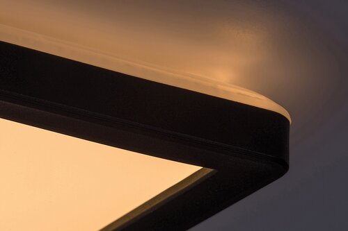 Rabalux 7775 Inverness LED Stropní svítidlo s ovladačem | Variabilní | Stmívatelné | 15W | Bílá | Černá