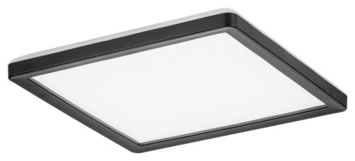 Rabalux 7775 Inverness LED Stropní svítidlo s ovladačem | Variabilní | Stmívatelné | 15W | Bílá | Černá