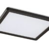 Rabalux 7775 Inverness LED Stropní svítidlo s ovladačem | Variabilní | Stmívatelné | 15W | Bílá | Černá