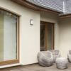 Rabalux 7797 Opole Nástěnné venkovní světlo | E27 | Bílá | Černá
