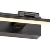 Rabalux 78001 Gaten LED Moderní nástěnní svítidlo | Teplá bílá | 8W | Bílá | Černá