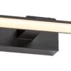 Rabalux 78002 Gaten LED Moderní nástěnní svítidlo | Teplá bílá | 12W | Bílá | Černá