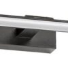 Rabalux 78002 Gaten LED Moderní nástěnní svítidlo | Teplá bílá | 12W | Bílá | Černá