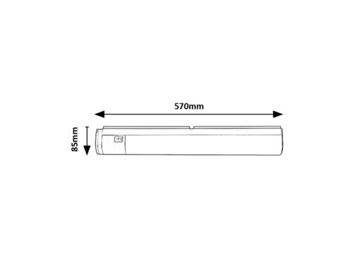 Rabalux 78027 Duddu LED Pod linku | Přírodní bílá | 17W | Bílá