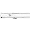Rabalux 78031 Rakar LED Pod linku | Přírodní bílá | 3W | Bílá | Kov | Stříbrná