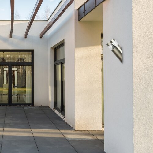 Rabalux 7826 Lisbon LED Nástěnné venkovní světlo | Přírodní bílá | 7W | Kov | Nerez