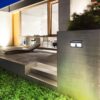 Rabalux 7881 Ostrava LED Nástěnné venkovní světlo | Přírodní bílá | Černá | 24W