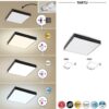 Rabalux 7899 Tartu LED Stropní venkovní světlo | Variabilní | Bílá | Černá | 18W
