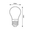 Rabalux 79001 SMD-LED Smart LED Smart žárovka E27 | RGB | Variabilní | 11W