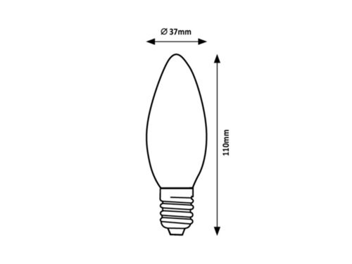 Rabalux 79002 SMD-LED Smart LED Smart žárovka E14 | RGB | Variabilní | 5W