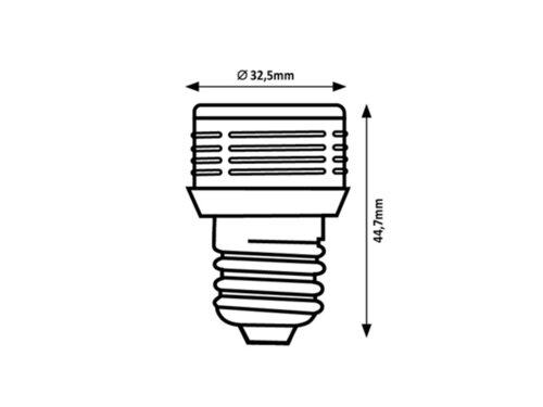 Rabalux 79026 SMD-LED LED žárovka E27 | Teplá bílá | Stmívatelné | 3W | Barevný kov | Zlatá