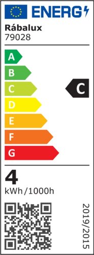 Rabalux 79028 Filament-LED LED žárovka E27 | Přírodní bílá | 4W