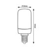 Rabalux 79030 Filament-LED LED žárovka E14 | Přírodní bílá | 2W