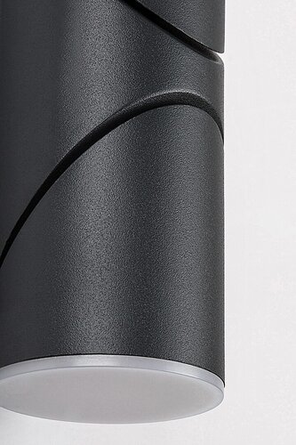 Rabalux 7904 Belfast LED Nástěnné venkovní světlo | Teplá bílá | Bílá | Černá | 12,9W