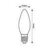 Rabalux 79047 Filament-LED LED žárovka E14 | Přírodní bílá | 4W