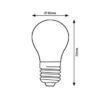 Rabalux 79051 Filament-LED LED žárovka E27 | Přírodní bílá | 4W