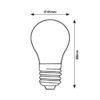 Rabalux 79058 SMD-LED LED žárovka E27 | Teplá bílá | 5W