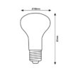 Rabalux 79064 SMD-LED LED žárovka E14 | Teplá bílá | 5W