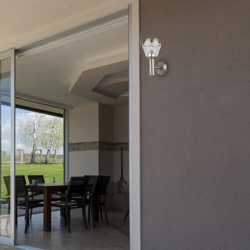 Rabalux 7919 Amalfi LED Nástěnné venkovní světlo | Přírodní bílá | Chrom | Kov | 8W