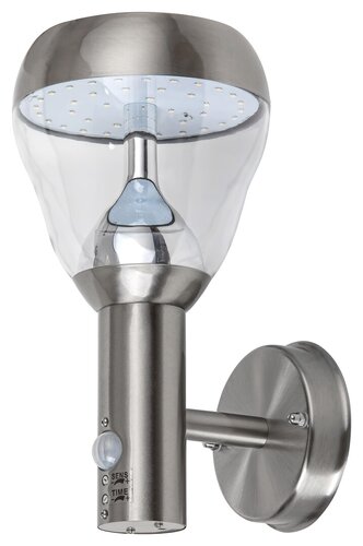Rabalux 7920 Amalfi LED Nástěnné venkovní světlo | Přírodní bílá | Chrom | Kov | 8,5W