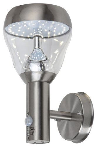 Rabalux 7920 Amalfi LED Nástěnné venkovní světlo | Přírodní bílá | Chrom | Kov | 8,5W