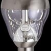 Rabalux 7921 Amalfi LED Zahradní sloupkové světlo | Přírodní bílá | Chrom | Kov | 8W