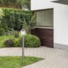 Rabalux 7921 Amalfi LED Zahradní sloupkové světlo | Přírodní bílá | Chrom | Kov | 8W
