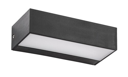 Rabalux 7935 Halden LED Nástěnné venkovní světlo | Přírodní bílá | 9W | Bílá | Černá
