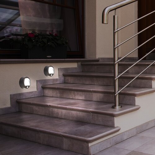 Rabalux 7969 Amarillo LED Nástěnné venkovní světlo | Teplá bílá | Bílá | Černá | 15W