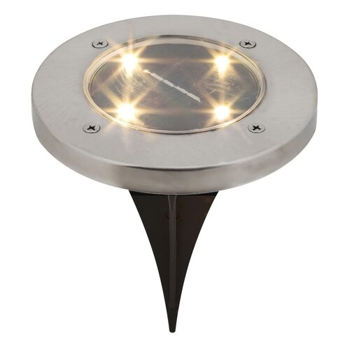 Rabalux 7975 Dannet LED venkovní svítidlo | Teplá bílá | Černá | Chrom | Kov | 0,24W