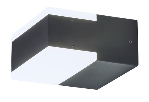 Rabalux 8060 Bona LED Nástěnné venkovní světlo | Přírodní bílá | 9W | Bílá | Černá