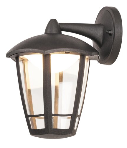 Rabalux 8125 Sorrento LED Nástěnné venkovní světlo | Teplá bílá | 8W | Černá