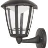 Rabalux 8126 Sorrento LED Nástěnné venkovní světlo | Teplá bílá | 8W | Černá